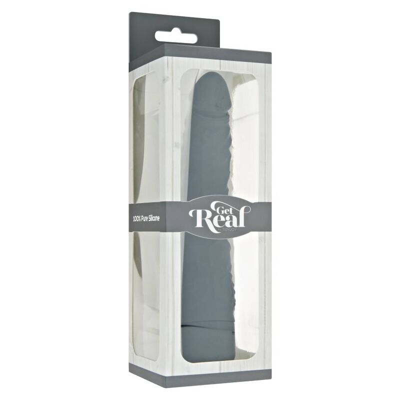 GET REAL - CLASSIC SLIM VIBRATOR BLACK - slika 3
