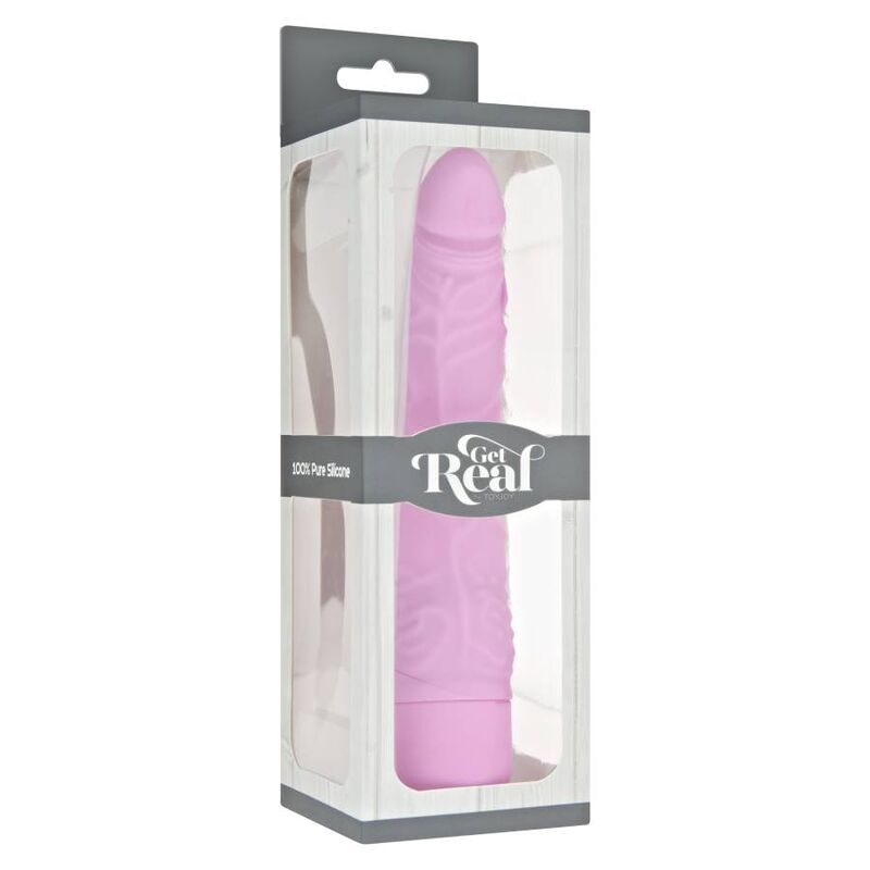 GET REAL - CLASSIC SLIM VIBRATOR PINK - slika 3