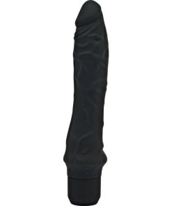 GET REAL - CLASSIC LARGE BLACK VIBRATOR