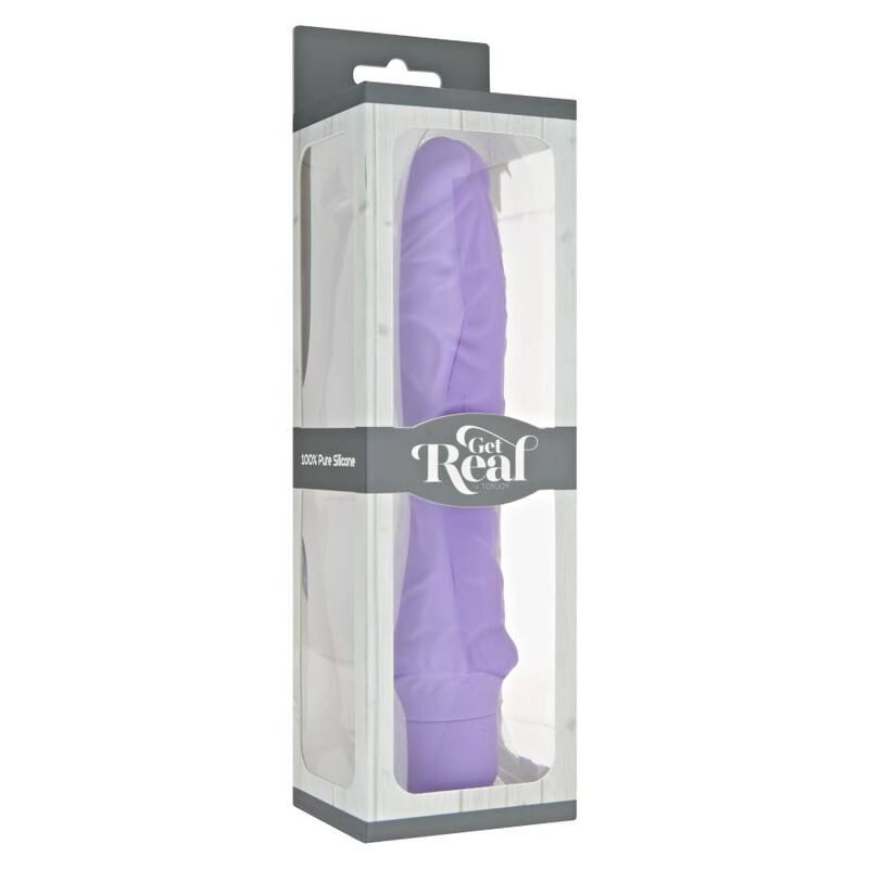 GET REAL - CLASSIC LARGE PURPLE VIBRATOR - slika 3