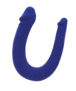 GET REAL - REALISTIC MINI DOUBLE DONG BLUE - slika 2