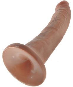 KING COCK - REALISTIC PENIS 17.5 CM CARAMEL - slika 3