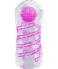 Alternative view of PRETTY LOVE - FANTASY MALE MASTURBATOR WITH INTERNAL SPIRAL AND TRANSPARENT BALLS