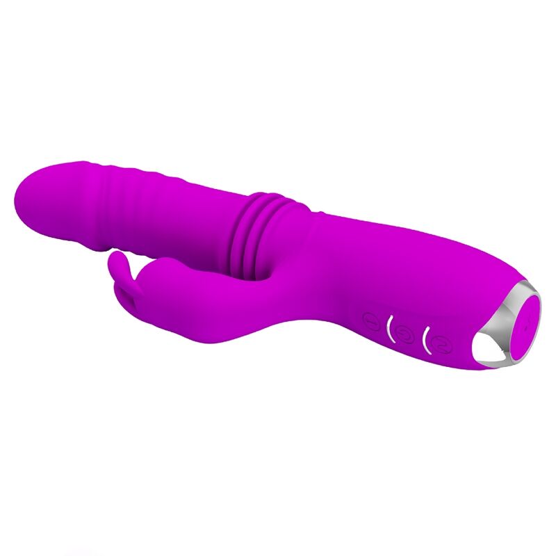 PRETTY LOVE - DOROTHY PURPLE RECHARGEABLE RABBIT VIBRATOR - slika 3