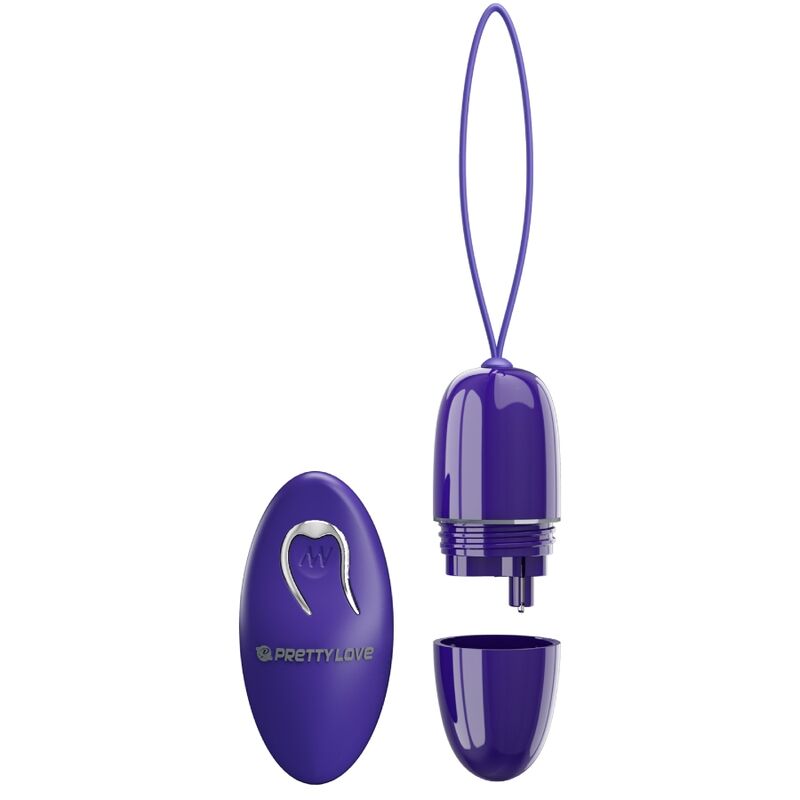 PRETTY LOVE - SELKIE YOUTH MINI VIBRATING EGG VIOLET REMOTE CONTROL - slika 2