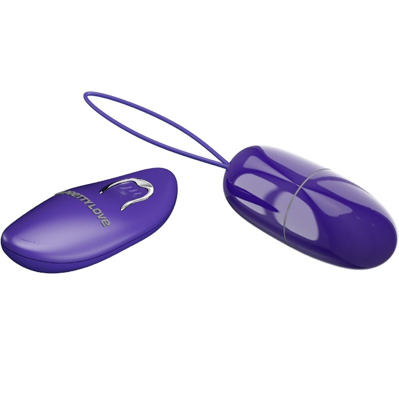PRETTY LOVE - SELKIE YOUTH MINI VIBRATING EGG VIOLET REMOTE CONTROL - slika 3