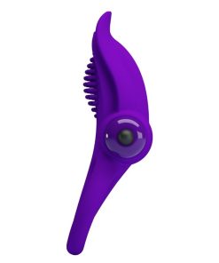 PRETTY LOVE - PURPLE VIBRATING PENIS RING - slika 3