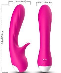 ARMONY - ROMANCE VIBRATOR WITH STIMULATOR FUCHSIA