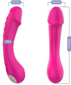 ARMONY - DILDO VIBRATOR G-SPOT SILICONE FUCHSIA - slika 3