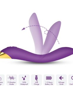 ARMONY - FLAMINGO VIBRATOR MULTIPOSITION PURPLE