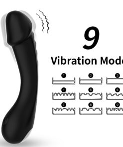 ARMONY - DILDO VIBRATOR G-SPOT SILICONE BLACK