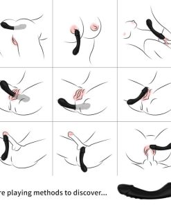 Alternative view of ARMONY - DILDO VIBRATOR G-SPOT SILICONE BLACK