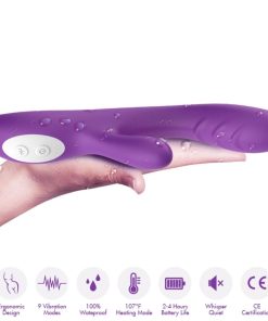 Alternative view of ARMONY - SPARK VIBRATOR HEAT EFFECT PURPLE