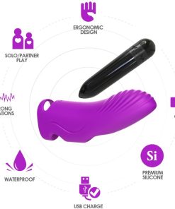 ARMONY - AURORA VIBRATOR FINGER FUCHSIA - slika 3