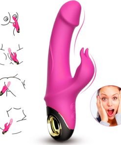 ARMONY - METEROR DILDO VIBRATOR RABBIT ROTATOR FUCHSIA - slika 2