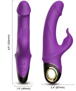ARMONY - METEROR DILDO VIBRATOR RABBIT PURPLE