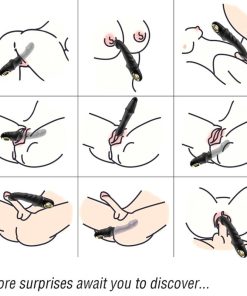 Alternative view of ARMONY - JOYBLADE DILDO VIBRATOR ROTATOR BLACK