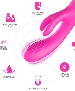 ARMONY - VIBRATOR RABBIT FUCHSIA - slika 3