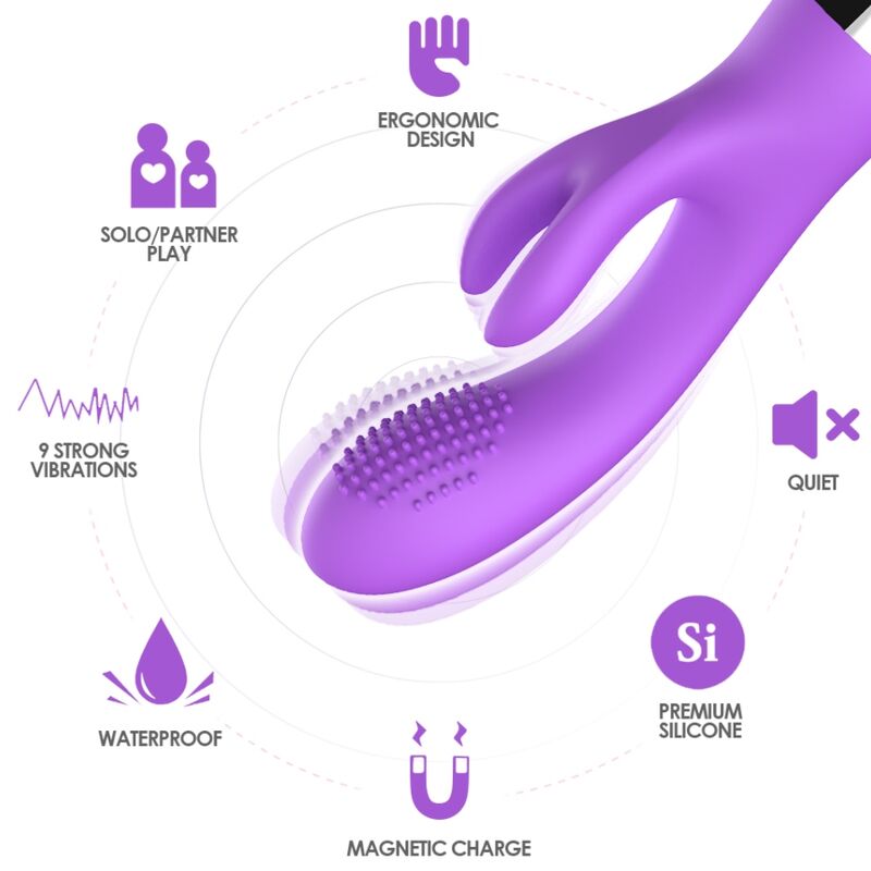 ARMONY - VIBRATOR RABBIT PURPLE - slika 3
