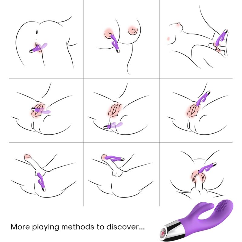 ARMONY - VIBRATOR RABBIT PURPLE - slika 2