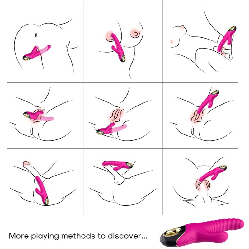 ARMONY - ETERNITY VIBRATOR SILICONE FUCHSIA - slika 2