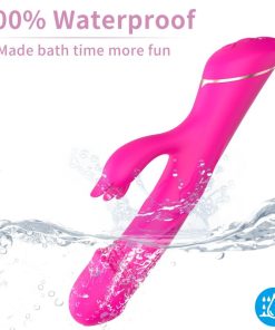 ARMONY - DILDO VIBRATOR RABBIT SILICONE FUCHSIA - slika 3