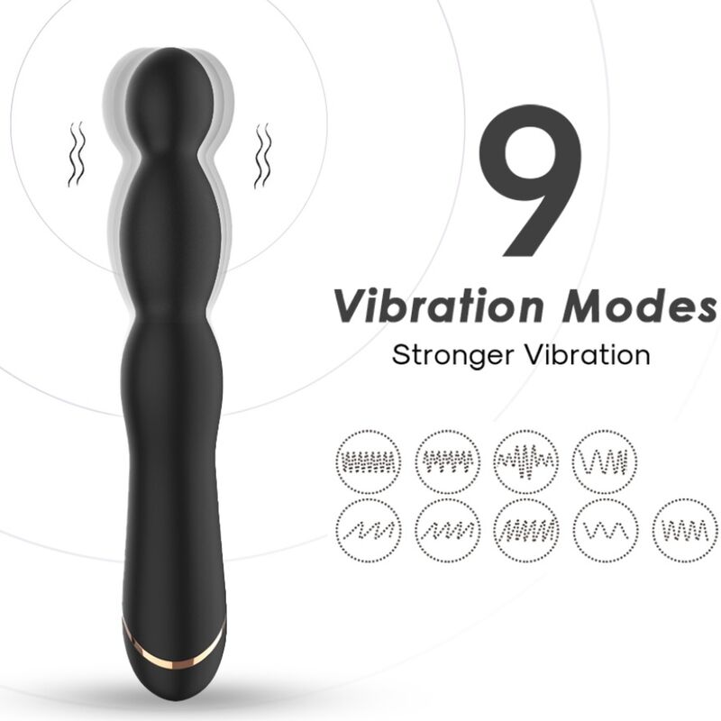 ARMONY - BAMBU VIBRATOR ADJUSTABLE BLACK - slika 2