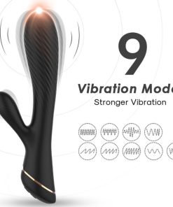 ARMONY - VIBRATOR RABBIT SILICONE BLACK