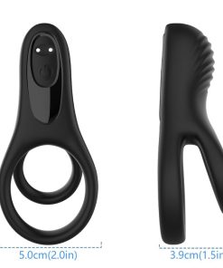 ARMONY - DOUBLE RING VIBRATOR BLACK