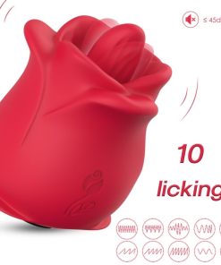 ARMONY - ROSE 10 MODES LICKING CLIT VIBRATOR RED