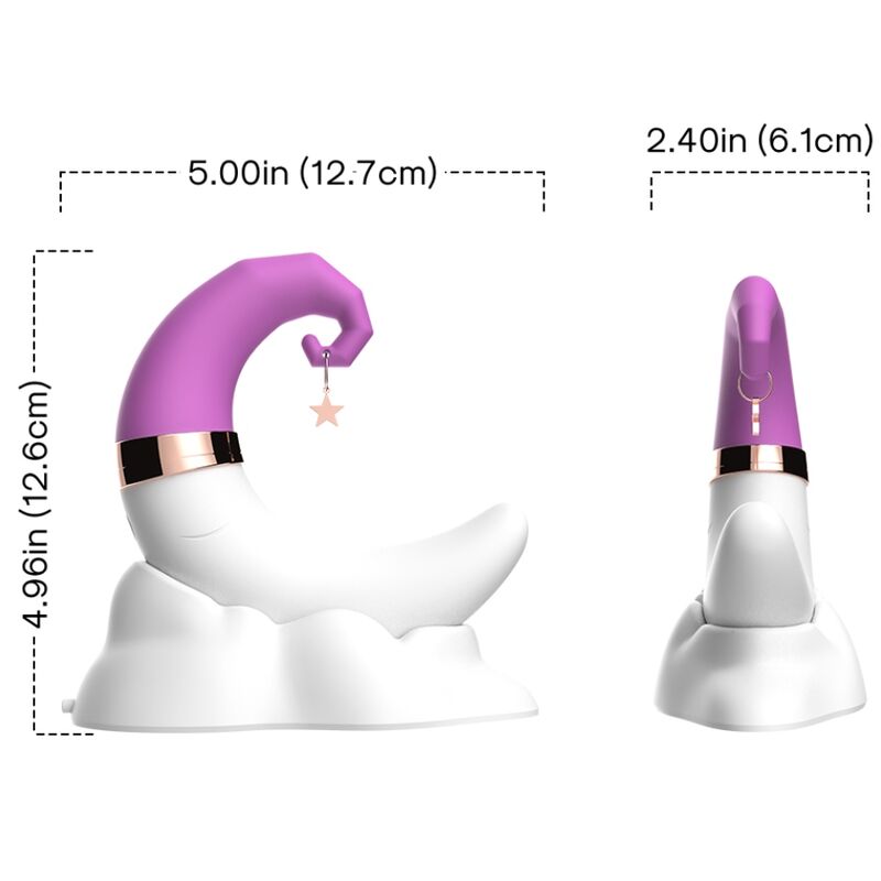 ARMONY - SWEETMOON CLITORIS & G-SPOT SUCTION CUP PINK - slika 3