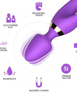 ARMONY - MASSAGER & VIBRATOR RABBIT PURPLE - slika 3