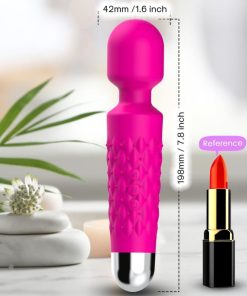 Alternative view of ARMONY - POSTMAN MASSAGER & VIBRATOR SUPER FLEXIBLE HEAD FUCHSIA