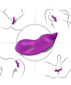 Alternative view of ARMONY - BUTTERFLY WEARABLE PANTIES VIBRATOR REMOTE CONTROL PURPLE