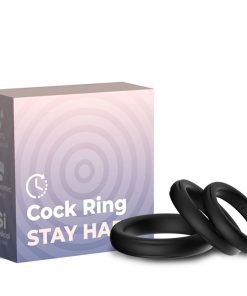 ARMONY - TRIPLE SILICONE RING BLACK