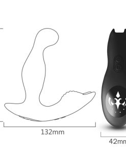 ARMONY - BAT KING VIBRATOR ANAL PROSTATE ROTATOR REMOTE CONTROL BLACK - slika 3