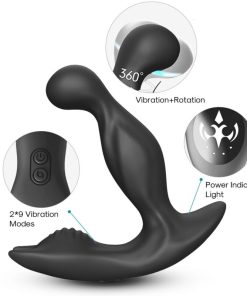 ARMONY - BAT KING VIBRATOR ANAL PROSTATE ROTATOR REMOTE CONTROL BLACK - slika 2