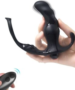 ARMONY - KNIGHT VIBRATOR ANAL PROSTATE & RING REMOTE CONTROL BLACK