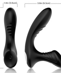 ARMONY - STORM VIBRATOR ANAL PROSTATE & PLUG REMOTE CONTROL BLACK - slika 2