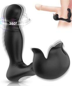 ARMONY - SURROUND VIBRATOR ANAL & STIMULATOR TESTICULOS REMOTE CONTROL BLACK - slika 2