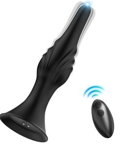 ARMONY - VIBRATOR & ANAL PLUG REMOTE CONTROL BLACK