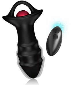 ARMONY - KYLIN FINGER VIBRATOR & ANAL PLUG REMOTE CONTROL BLACK