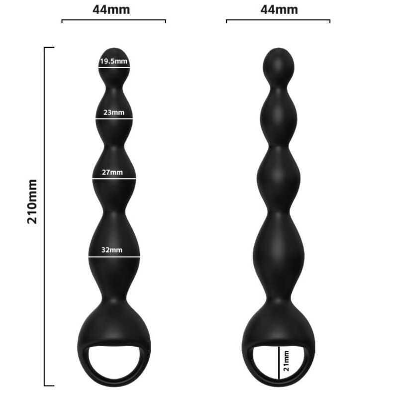 ARMONY - VIBRATOR FINGER ANAL PLUG BLACK - slika 3