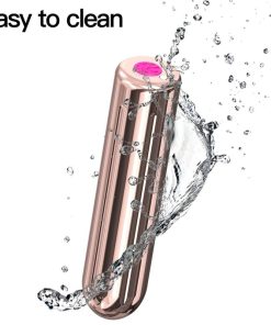Alternative view of ARMONY - WARHEAD VIBRATOR BULLET REMOTE CONTROL GOLDEN 2 CM X 8.8 CM
