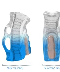 ARMONY - MASTURBATOR FINGER & VIBRATOR BLUE GRADIENT - slika 3