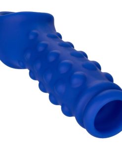 Alternative view of CALEXOTICS - ADMIRAL BEADED PENIS COVER LIQUID SILICONE BLUE
