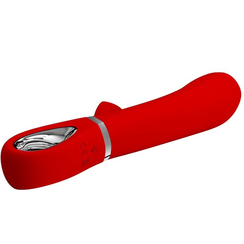 PRETTY LOVE - THOMAS MULTIFUNCTION G-SPOT VIBRATOR RED - slika 3