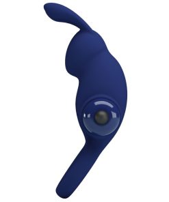 PRETTY LOVE - JIRO RABBIT RING WITH VIBRATION BLUE - slika 3