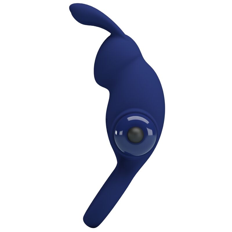 PRETTY LOVE - JIRO RABBIT RING WITH VIBRATION BLUE - slika 3