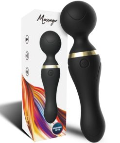 ARMONY - FREEZA MASSAGER & VIBRATOR SUPER FLEXIBLE HEAD BLACK